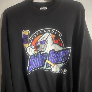Orlando Solar Bears Hockey Sweatshirt , Size XL , ECHL